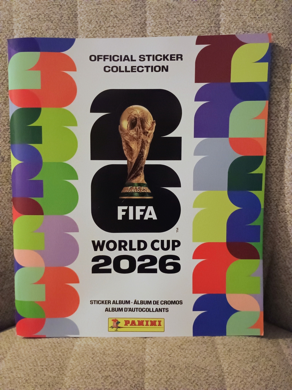 FIFA World Cup 2026 Panini Official Sticker Album - New Soft Cover